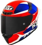 KYT TT-Revo Gear Helm, rot-blau, Gr&ouml;&szlig;e XS