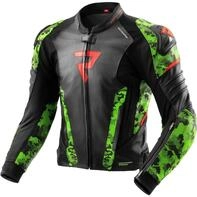 Rebelhorn Veloce Camo Motorrad Lederjacke, Gr&ouml;&szlig;e 50 f&uuml;r M&auml;nner