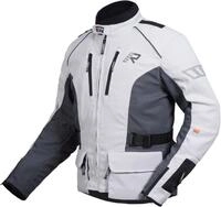 Rukka AirTacama Motorrad Textiljacke, schwarz-grau, Gr&ouml;&szlig;e 46 f&uuml;r M&auml;nner