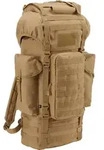Brandit Molle Battle Rucksack, beige, Gr&ouml;&szlig;e 60l+ f&uuml;r M&auml;nner