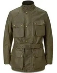 Belstaff Trialmaster Motorrad Wachsjacke, gr&uuml;n, Gr&ouml;&szlig;e 4XL f&uuml;r M&auml;nner