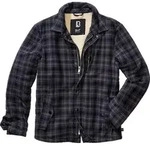 Brandit Classic Sherpa Textiljacke, schwarz-grau, Gr&ouml;&szlig;e L f&uuml;r M&auml;nner