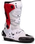 Sidi Rex Air Motorrad Stiefel, weiss-rot, Gr&ouml;&szlig;e 42 f&uuml;r M&auml;nner