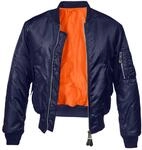 Brandit MA1 Classic Jacke, schwarz, Gr&ouml;&szlig;e 4XL f&uuml;r M&auml;nner