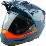 Klim X1 Alpha Carbon Enduro Helm, blau-orange, Gr&ouml;&szlig;e 3XL f&uuml;r M&auml;nner