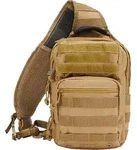 Brandit US Cooper Sling Rucksack, beige f&uuml;r M&auml;nner