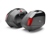 GIVI V35 Monokey Seitenkoffer Set, schwarz-rot