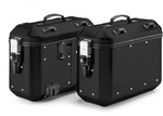 GIVI Trekker 36 Dolomiti ALU-Koffer Satz Monokey schwarz, 36 L Volumen, schwarz
