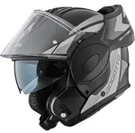 Bogotto FS-X600 Atyr Klapphelm, schwarz-grau, Gr&ouml;&szlig;e XS f&uuml;r Frauen