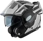 Bogotto FS-X600 Vyda Klapphelm, schwarz-grau-weiss, Gr&ouml;&szlig;e XS f&uuml;r Frauen