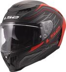 LS2 FF807 Dragon Subic Helm, rot, Gr&ouml;&szlig;e 2XS f&uuml;r M&auml;nner