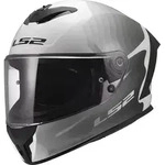 LS2 FF820 Rapid III Flow Helm, grau-weiss, Gr&ouml;&szlig;e M f&uuml;r M&auml;nner