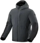 Revit Traffic 2 H2O wasserdichte Motorrad Textiljacke, schwarz-blau, Gr&ouml;&szlig;e S...