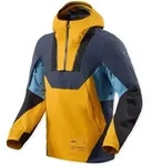 Revit Smock Blackwater 3 H2O wasserdichte Motorrad Windbreaker Jacke, blau-gelb,