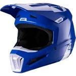 Leatt 2.5 V26 Motocross Helm, weiss-t&uuml;rkis-blau, Gr&ouml;&szlig;e S f&uuml;r M&auml;nner
