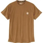 Carhartt Force Relaxed Fit Midweight Short Sleeve Pocket T-Shirt, braun,...