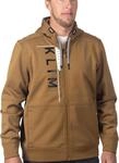 Klim Barracks Zip Hoodie, braun, Gr&ouml;&szlig;e S f&uuml;r M&auml;nner