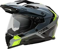Oneal D-SRS NOMAD Enduro Helm, schwarz-grau-gelb, Gr&ouml;&szlig;e XS f&uuml;r M&auml;nner