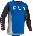 Fly Racing Kinetic Kore Motocross Jersey, schwarz-blau, Gr&ouml;&szlig;e S f&uuml;r M&auml;nner