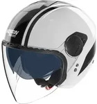 Nolan N20-2 Visor Dolce Vita Jethelm, schwarz-weiss, Gr&ouml;&szlig;e XL f&uuml;r M&auml;nner