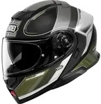 Shoei Neotec 3 Sharpen Klapphelm, schwarz-grau-gr&uuml;n, Gr&ouml;&szlig;e XS f&uuml;r M&auml;nner