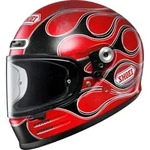 Shoei Glamster06 Blast Helm, schwarz-weiss-rot, Gr&ouml;&szlig;e XS f&uuml;r M&auml;nner