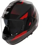Nolan N120-1 Ciclone Klapphelm, schwarz-rot, Gr&ouml;&szlig;e XS f&uuml;r M&auml;nner