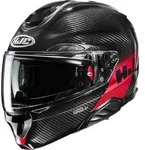 HJC RPHA 91 Carbon Elig Klapphelm, schwarz-rot, Gr&ouml;&szlig;e XS 54 55 f&uuml;r M&auml;nner
