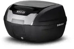 SHAD SH40 Topcase Cover Schwarz, schwarz