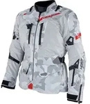 Leatt ADV FlowTour 7.5 wasserdichte Motorrad Textiljacke, schwarz-grau-rot, Gr&ouml;&szlig;e S