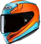 HJC RPHA 12 Respon Helm, blau-orange, Gr&ouml;&szlig;e XS f&uuml;r M&auml;nner