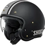 Shoei J.O2 Aventure Jethelm, schwarz-grau, Gr&ouml;&szlig;e XS f&uuml;r M&auml;nner