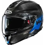 HJC RPHA 91 Carbon Elig Klapphelm, schwarz-blau, Gr&ouml;&szlig;e XS 54 55 f&uuml;r M&auml;nner