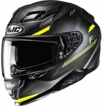 HJC F71 Carbon Esira Helm, schwarz-gelb, Gr&ouml;&szlig;e XS f&uuml;r M&auml;nner