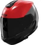 Nolan N100-6 Verniciatura Speciale Klapphelm, schwarz-grau-rot, Gr&ouml;&szlig;e 2XS f&uuml;r