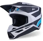 Alpinestars S-M3 Heat Motocross Helm, schwarz-silber, Gr&ouml;&szlig;e XS f&uuml;r M&auml;nner