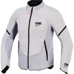 Alpinestars Aeroshell Airflow Motorrad Textiljacke, schwarz-grau, Gr&ouml;&szlig;e M f&uuml;r