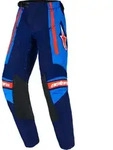 Alpinestars Racer Nomur Kinder Motocross Hose, blau-orange, Gr&ouml;&szlig;e XS
