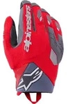 Alpinestars Durack Motorrad Handschuhe, grau-rot, Gr&ouml;&szlig;e S f&uuml;r M&auml;nner