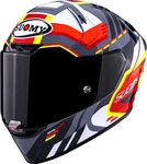 Suomy K6S20024.7, Suomy SR-GP Evo Infrared Helm Schwarz Weiss Rot male