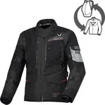 Macna Flexodus wasserdichte Damen Motorrad Textiljacke, schwarz, Gr&ouml;&szlig;e L