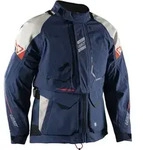 Leatt ADV Multitour 8.5 wasserdichte Textiljacke, weiss-rot-blau, Gr&ouml;&szlig;e L f&uuml;r