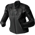 RST S1 D3O Damen Motorrad Lederjacke, schwarz, Gr&ouml;&szlig;e 36