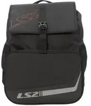 LS2 Freedom 25L wasserdichter Motorrad Rucksack, schwarz f&uuml;r M&auml;nner