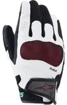 Alpinestars Stella Mogress Airflow Damen-Motorradhandschuhe, schwarz-weiss-rot,
