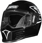Simpson Speed OClock Motorrad Helm 18621-S-216