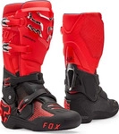 FOX 36361-110-12, FOX Instinct Motocross Stiefel Schwarz Rot male
