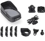 SW-Motech Universal Navi-Kit mit Phone Case - Inkl. 2" Klemmarm. F&uuml;r Lenker/