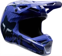 FOX 38636-D39-XL, FOX V1 Diffuse Special Edition Motocross Helm Schwarz Lila male