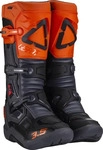 Leatt 3024050362, Leatt 3.5 Logo Motocross Stiefel Schwarz Grau Orange